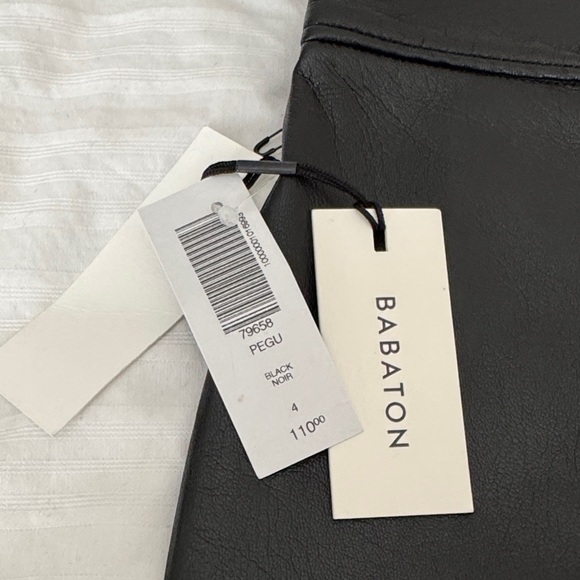 Aritzia- Babaton Black Pencil Skirt New With Tags - Picture 2 of 4